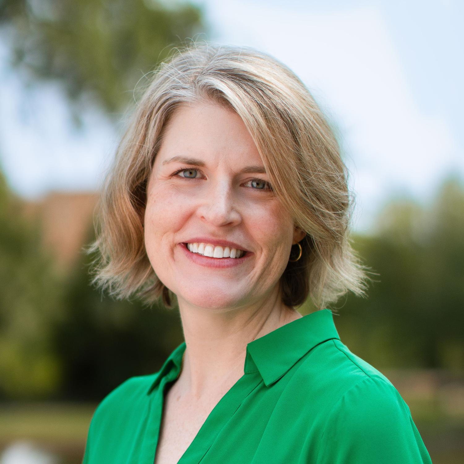 Portrait of Glenna Stewart.