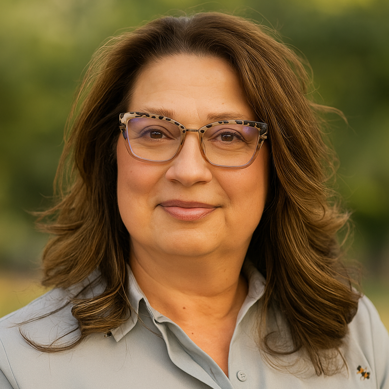 Portrait of Mina Haines.