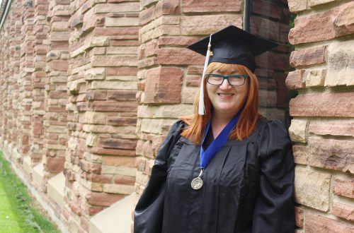 CE Student Celebrates Graduation Eight Years in the Making